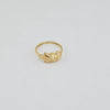 18k Leaf S7.75 Ring 1.4g