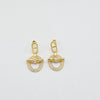18k Knot Earrings 6.2g