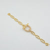 18k Knot 9mm Bracelet 18.4g