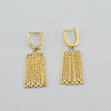 18k Lace Earrings 4.1g