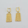 18k Lace Earrings 4.1g