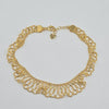 18k Flower Lace 13mm Bracelet 9g