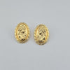 18k Queen Earrings 7.3g