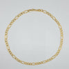 18k Figaro 7mm Chain 16.9g