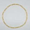 18k Figaro 7mm Chain 16.9g