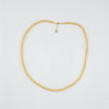 18k Beaded 4mm Bracelet 3.6g