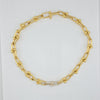18k Hardwear w/ Crystal 10mm Chain 31.8g