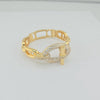 18k Knot 15mm Bangle 22g