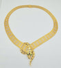 18k Snake Lace 16mm Necklace 51.9g