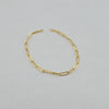 18k Paperclip 4mm Bracelet01 1.3g