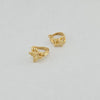 18k Butterfly Earrings 5.2g