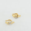 18k Knot Earrings 8.6g
