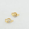 18k Knot Earrings 6.5g