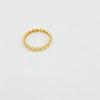 18k Beaded S7.75 Ring 2.5g