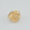 18k Flower S8 Ring 3.8g
