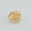 18k Flower S8 Ring 3.8g