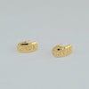 18k Circle Earrings 1g