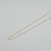 18k Mini Box Chain 1.3g