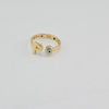 18k P Evil Eye S8 Ring 2g