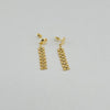 18k Chain Earrings 3.9g