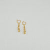 18k Snake Earrings 4.7g