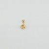 18k Small Love Knot Gold Pendant 0.30g