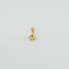 18k Small Love Knot Gold Pendant 0.30g