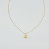 18k Heart Charm Necklace 1.1g