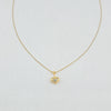 18k Heart Charm Necklace 1.1g
