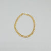 18k Small Curb 5mm Bracelet 3.5g