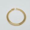 18k V Curb Chain 6mm Bracelet 15g