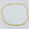 18k Beaded 4mm Bracelet 3.6g