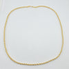 18k Rope 3mm Chain 3.7g