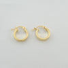 18k Small Hoop Earrings01 0.90g