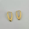 18k Dangling Teardrop Earrings 3g