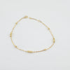 18k Bead Charm Bracelet 1g
