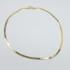 18k Herringbone 4mm Chain 7.7g