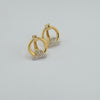 18k Knot Earrings 4.9g