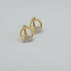 18k Knot Earrings 4.9g