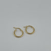 18k Small Hoop Earrings01 1.1g