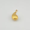 18k Big Teardrop Pendant 5.2g