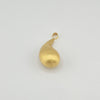 18k Big Teardrop Pendant 5.2g