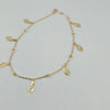 18k 1Winged Butterfly Anklet01 1.9g