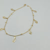 18k 1Winged Butterfly Anklet01 1.9g