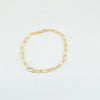 18k Paperclip 4mm Bracelet 2g