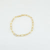 18k Paperclip 4mm Bracelet 2g