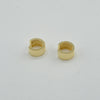 18k Huggie Earrings 2.4g
