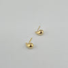 18k Teardrop Earrings 1.4g