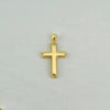 18k Mini Cross Greek Pendant 1g