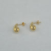 18k Teardrop Earrings 3.1g